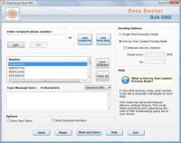 Pocket PC SMS Advertising Software 2.2.0.1 screenshot. Click to enlarge!
