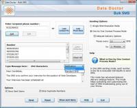Pocket pc SMS Software 2.0.1.5 screenshot. Click to enlarge!