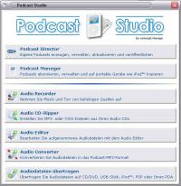 Podcast Studio 1.1.0.0 screenshot. Click to enlarge!