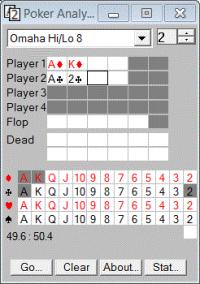 Poker Analyzer 1.42 screenshot. Click to enlarge!