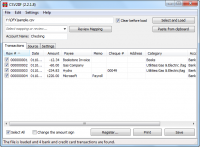 Portable CSV2IIF 3.0.1.4 screenshot. Click to enlarge!