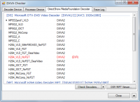 Portable DXVA Checker 3.15.3 screenshot. Click to enlarge!