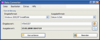 Portable Data Converter 2.0.1 screenshot. Click to enlarge!