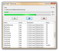 Portable DropIt 8.2 screenshot. Click to enlarge!