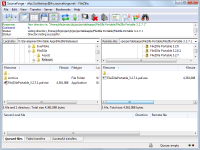 Portable FileZilla 3.25.2 screenshot. Click to enlarge!