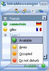 Portable IntraMessenger 1.30F screenshot. Click to enlarge!
