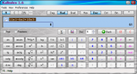 Portable Kalkules 1.8.2.17 screenshot. Click to enlarge!