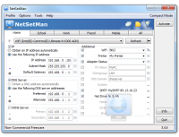 Portable NetSetMan 3.5.1 screenshot. Click to enlarge!
