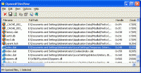 Portable OpenedFilesView 1.70 screenshot. Click to enlarge!