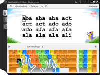 Portable RapidTyping 5.2 screenshot. Click to enlarge!