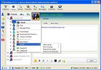 Portable RetroShare 0.6.2.733b1143 screenshot. Click to enlarge!