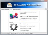 Portable Thumbs Remover 1.7.0.300 screenshot. Click to enlarge!