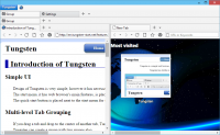 Portable Tungsten 2.10 screenshot. Click to enlarge!