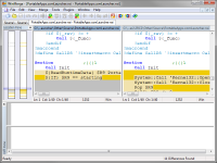 Portable WinMerge 2.14 screenshot. Click to enlarge!