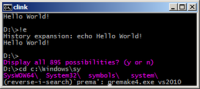 Portable clink 0.3.1 screenshot. Click to enlarge!