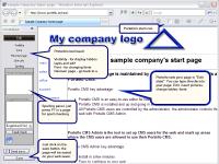 Portello CMS Admin 1.2.04 screenshot. Click to enlarge!
