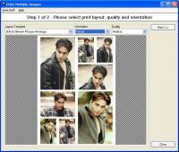 Pos Multiple Image Printing Wizard 1.15 screenshot. Click to enlarge!