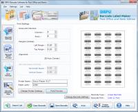 Post Office Barcode Software 7.3.0.1 screenshot. Click to enlarge!