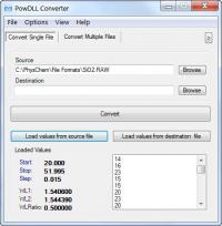 PowDLL Converter 2.42.5186.29064 screenshot. Click to enlarge!