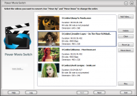 Power Movie Switch 4.1.6 screenshot. Click to enlarge!