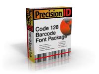 PrecisionID Code128 Barcode Fonts 4.0 screenshot. Click to enlarge!