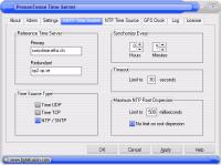 PresenTense Time Server 4.1 screenshot. Click to enlarge!