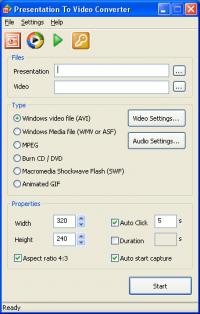 Presentation to Video Converter 6.6.46 screenshot. Click to enlarge!