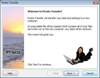 Presto Transfer Windows Calendar 3.29 screenshot. Click to enlarge!