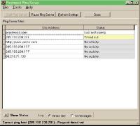 Prestwood Ping Server 1.1 screenshot. Click to enlarge!