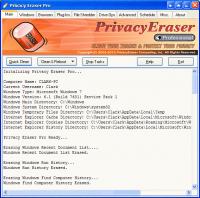 Privacy Eraser 8.86 screenshot. Click to enlarge!
