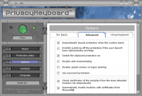 PrivacyKeyboard 10.2.1 screenshot. Click to enlarge!