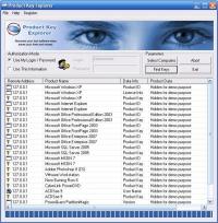 Product Key Explorer 3.9.8.0 screenshot. Click to enlarge!