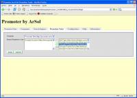 Promoter 1.06 screenshot. Click to enlarge!