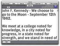 Prompt teleprompter 7.5 screenshot. Click to enlarge!