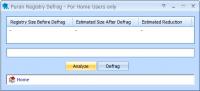 Puran Registry Defrag 1.2 screenshot. Click to enlarge!