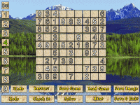 Pure Sudoku Deluxe 1.52 screenshot. Click to enlarge!