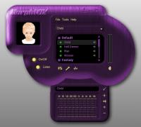 Purple Magic Skin - MorphVOX Add-on 1.5.1 screenshot. Click to enlarge!