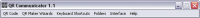 QR Communicator 1.1 screenshot. Click to enlarge!