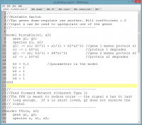 QTAntimony 2.7 screenshot. Click to enlarge!