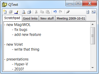 QText 4.11 screenshot. Click to enlarge!