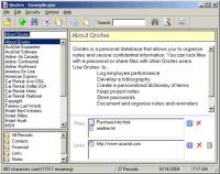 Qnotes 1.1.10 screenshot. Click to enlarge!