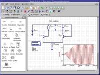 Qucs 0.0.18 screenshot. Click to enlarge!