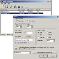 Quick AVI Joiner 2.1 screenshot. Click to enlarge!