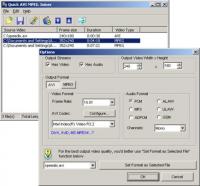 Quick AVI MPEG Joiner 2.1 screenshot. Click to enlarge!