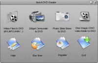 Quick DVD Creator 5.20 screenshot. Click to enlarge!