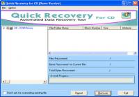 Quick Recovery for CD 10.x screenshot. Click to enlarge!