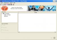 Quick Recovery for FAT - A Data Recovery Product 11.09.05 screenshot. Click to enlarge!