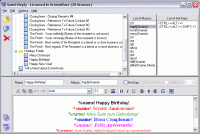 Quick Reply 2.14 screenshot. Click to enlarge!