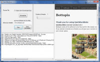 QuickBacklinks 0.4 screenshot. Click to enlarge!