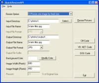 QuickResizerAPI 2.0.0 screenshot. Click to enlarge!
